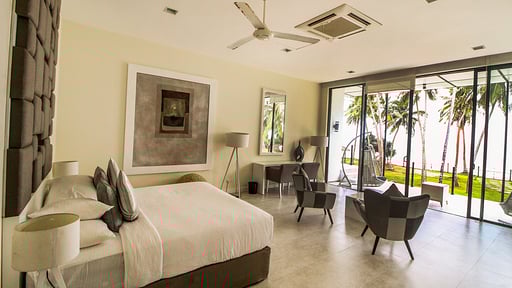 Green Turtle Villa Спальня 2