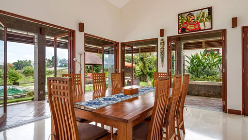 Villa Griya Aditi Salle à manger