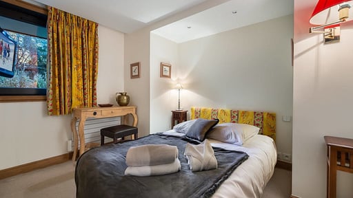 Chalet Gros Caillou Schlafzimmer 1
