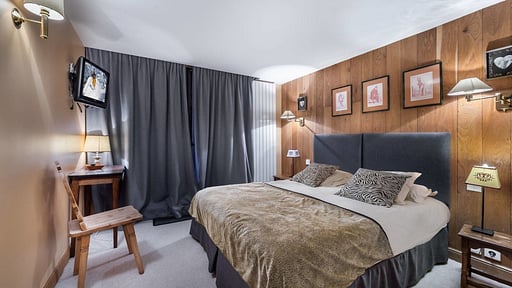 Chalet Gros Caillou Schlafzimmer 6