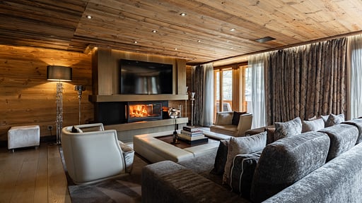 Gstaad Residence Three Salon