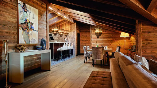 Gstaad Royal Residence Living room