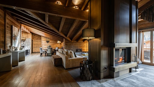 Gstaad Royal Residence Living room