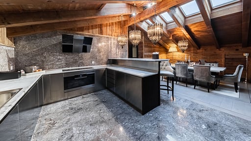 Gstaad Royal Residence Kitchen