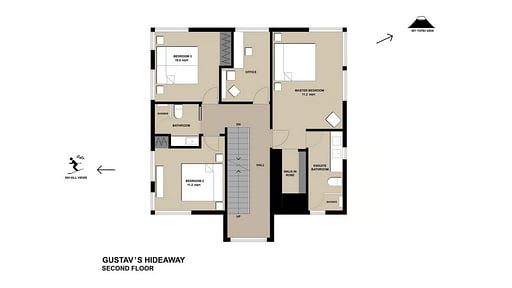 Gustav's Hideaway Floor plan