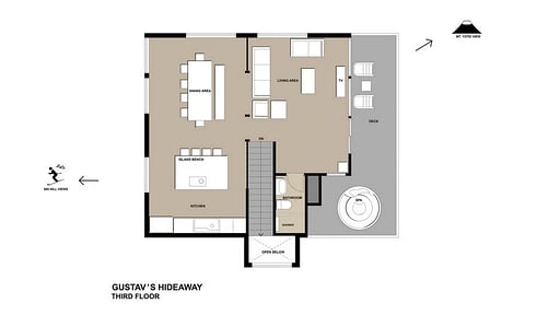 Gustav's Hideaway Floor plan
