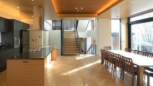 Chalet Hachi Dining area