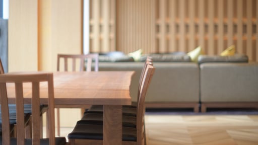 Chalet Hachi Dining area