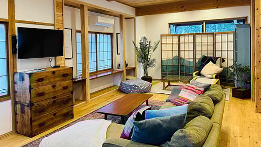 Hakuba Bliss Cottage Living room