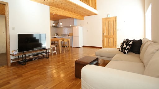 Hakuba Shiro Usagi Chalet Living room