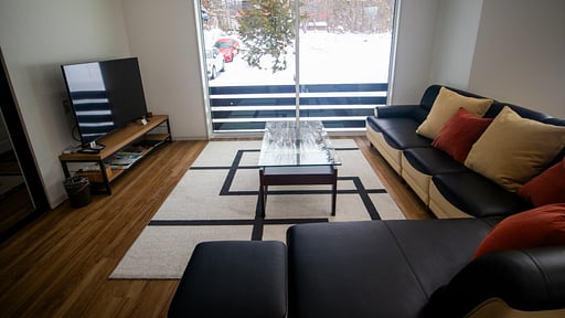 Hakuba Sunrise Apartment A Living room