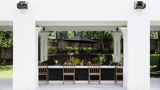 Halala Kanda House Terrasse/Veranda