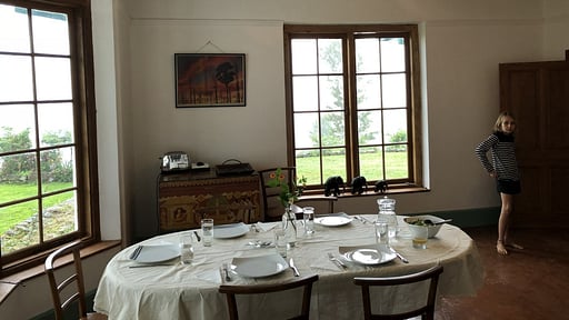 Haldummulla Estate Dining area