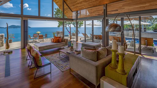 Villa Hale Malia Living room