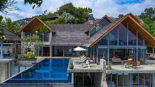 Villa Hale Malia Drone pictures