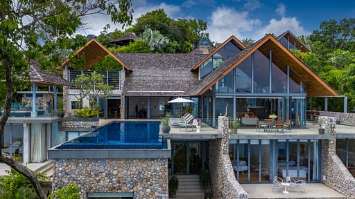 Villa Hale Malia Drone pictures