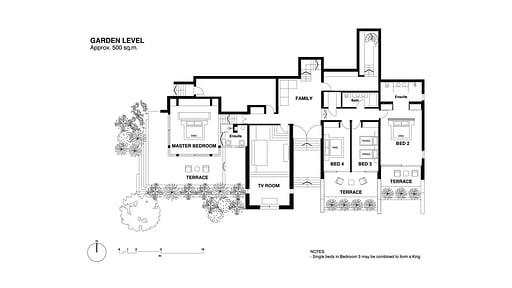 Villa Hale Malia Floor plan