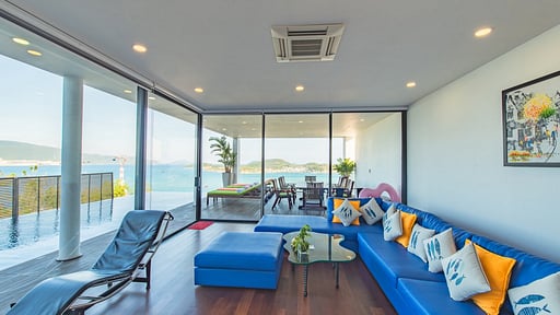 Hapier Villa Living room 1