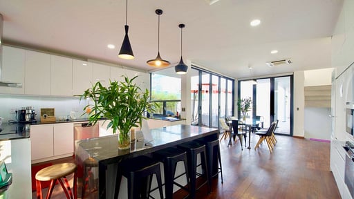 Hapier Villa Kitchen