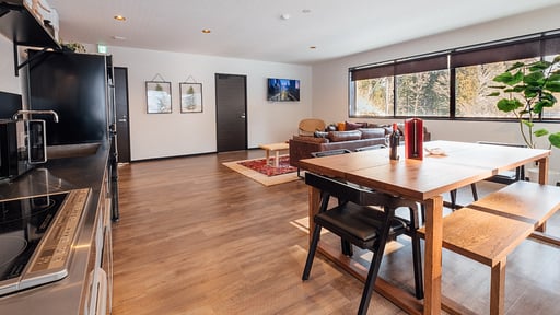 Happo Four Bedroom Apartments Living room