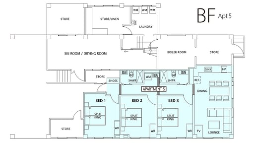 Happo Slopeside Apartment Five Floor plan