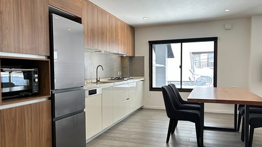 Happo Slopeside Apartment Four Dining area