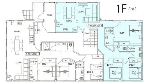 Happo Slopeside Apartment Two Floor plan