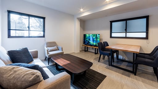 Happo View One Bedroom Apartment Living room