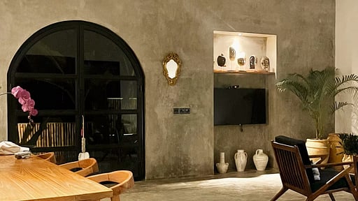 Hatiku Di Bali Villa Living room