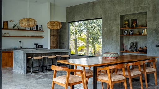 Hatiku Di Bali Villa Kitchen