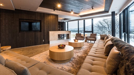Haven Niseko Four Bedroom Penthouse Living room