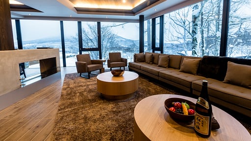 Haven Niseko Four Bedroom Penthouse Living room