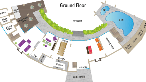 Hazeldene Yarra Valley Floor plan