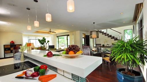 Heliconia Pool Villa Küche