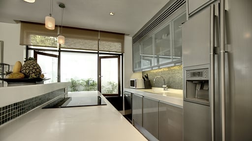 Heliconia Pool Villa Küche