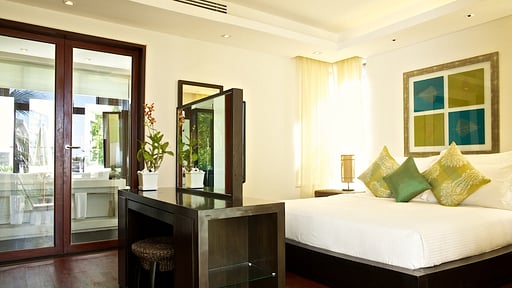 Heliconia Pool Villa Schlafzimmer 1