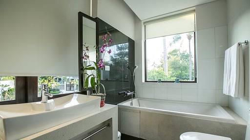 Heliconia Pool Villa Schlafzimmer 1