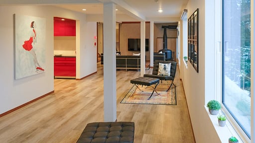 Helmet Club Hakuba Chalet Living room