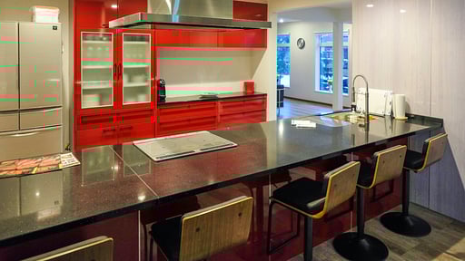 Helmet Club Hakuba Chalet Kitchen