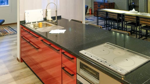 Helmet Club Hakuba Chalet Kitchen