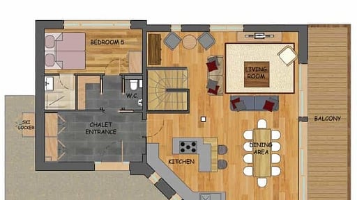 Hemione Lodge Grundriss