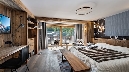 Chalet Hermine Blanche Slaapkamer 1