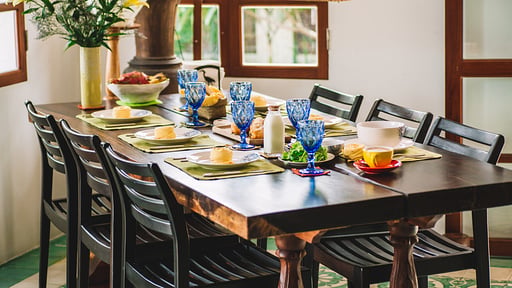 Heron House Dining area