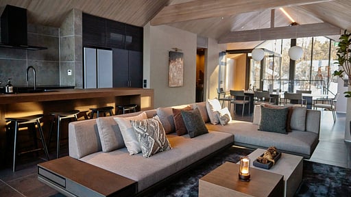 Hibiku Chalet Living room