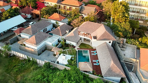 Hiburan Villas Drone pictures