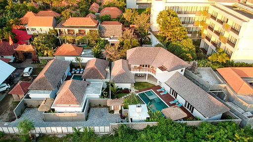 Hiburan Villas Drone pictures