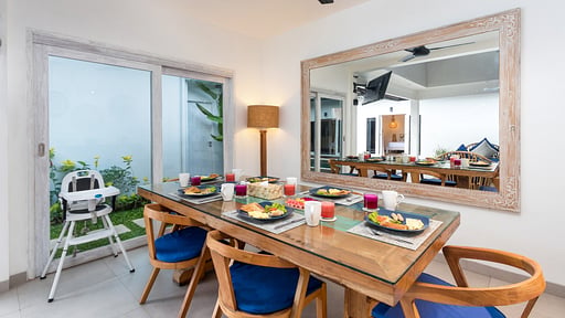 Hiburan Villas Dining area 2