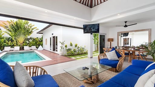 Hiburan Villas Living room 2