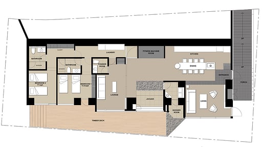 Hideaway on Escarpment Floor plan