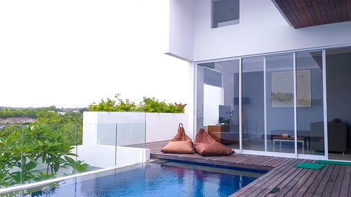 Hideaway Residence Tiga Ungasan Piscina